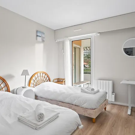 Spacieux 3 Pieces Avec Terrasse, A 3 Min, Linge Et Menage Inclus Apartment Arcachon